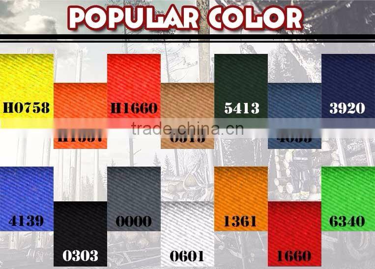 Wholesale China Supplier CVC Material Breathable Soft Water Resistant Fabric For Workwear