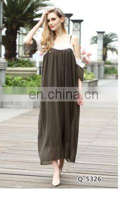 Wholesale China Supplier OEM Service Lady Denim Off The Shoulder Top