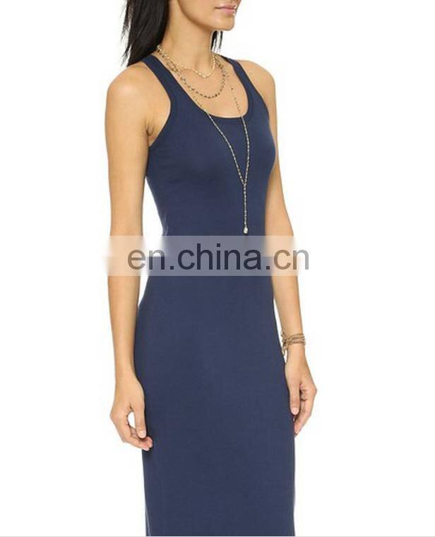 2016 New fashion lady maxi dress design