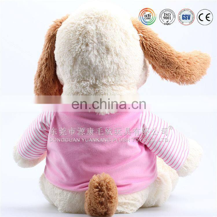 Super Soft Fabric Cute Dog Plush Toy , Custom Plush Toys , mascot stuffed bulldog