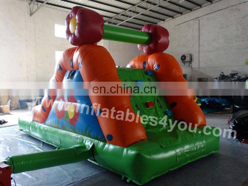 Caterpillar theme Small Inflatable Slide for kids