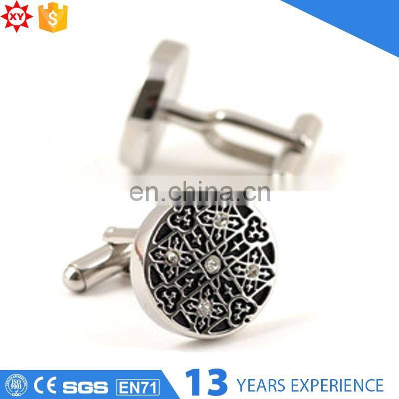 High quality custom metal material cufflinks