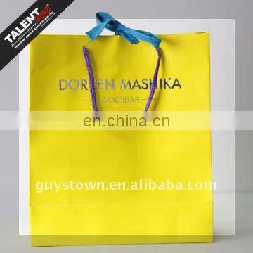 custom printed private design craft paper bag for promotion