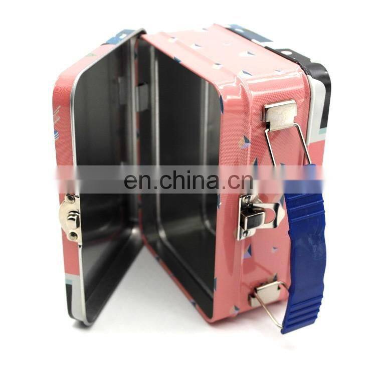 promotion gift tin professiona factory new product metal tinplate lunch box