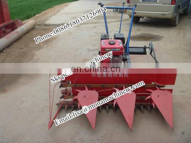 Mini type millet reaper agricultural equipment grass reaper