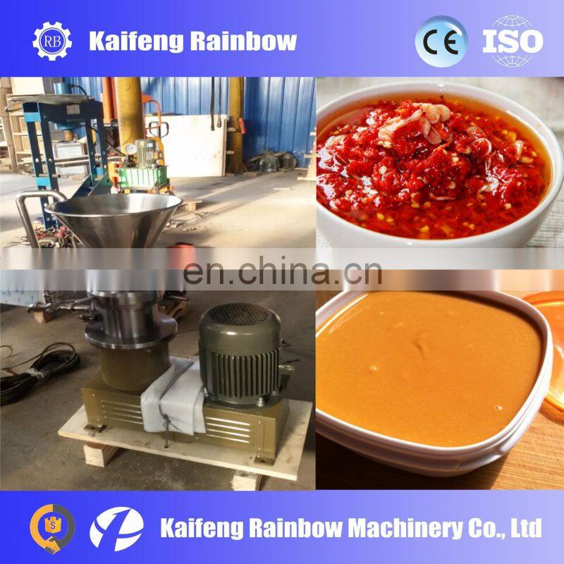 new design tahini grinder food grinding machine/tahini crushing grinding milling machine wholesale price