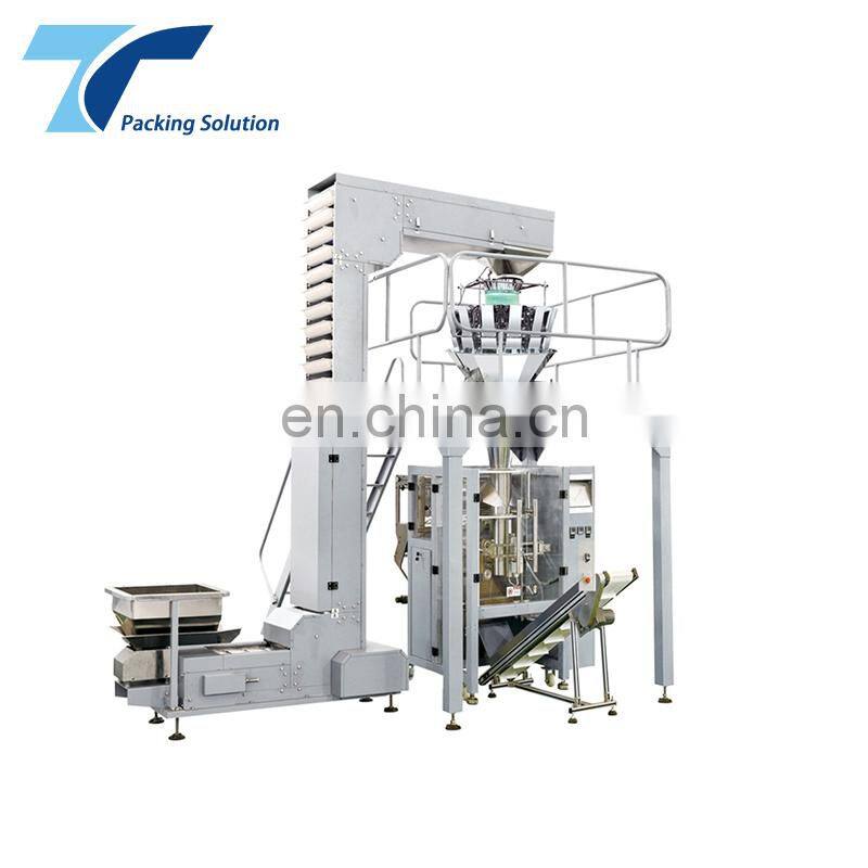 Single Servo Collar Type Cassava Chips Packing Machine for Cassava Balls Slices
