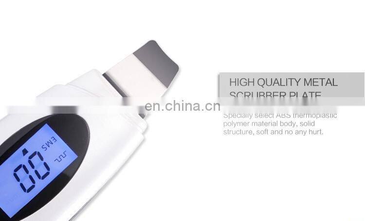 Professional skin scrubber beauty salon equipment Rechargeable Exfoliating body Skin scrubber