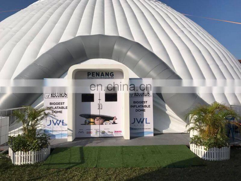 Large Outdoor Waterproof Christmas Party Dome Tent Inflatable Event Tent For Sale