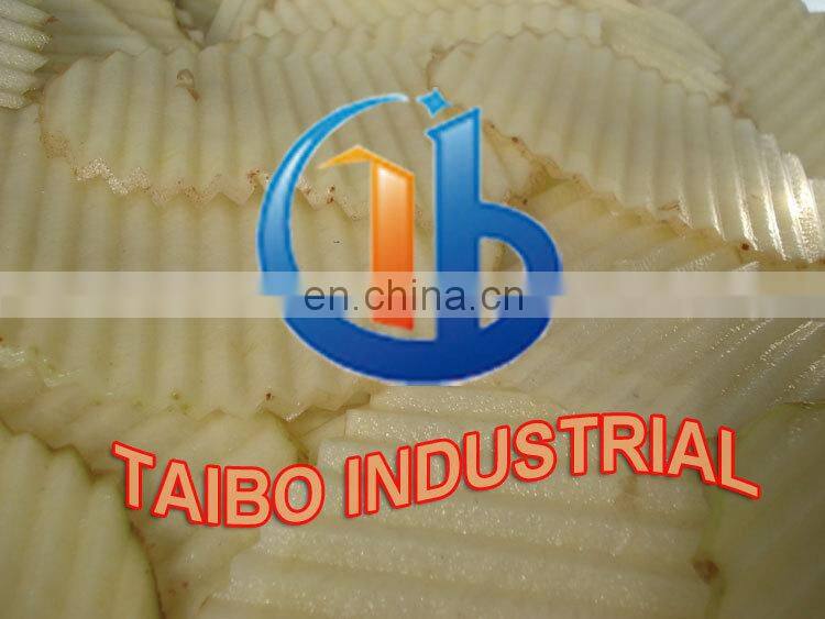 Commercial potato chips cutter/industrial vegetable cutter also for sweet potato, turnip, cassava