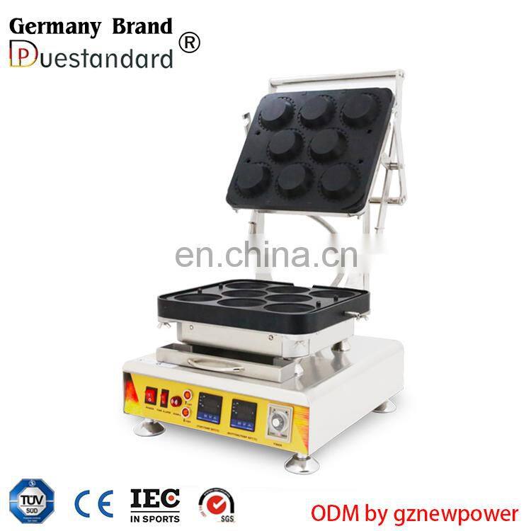new bakery equipment tart shell press machine waffle cone cup waffle bowl maker tartlets machine for sale