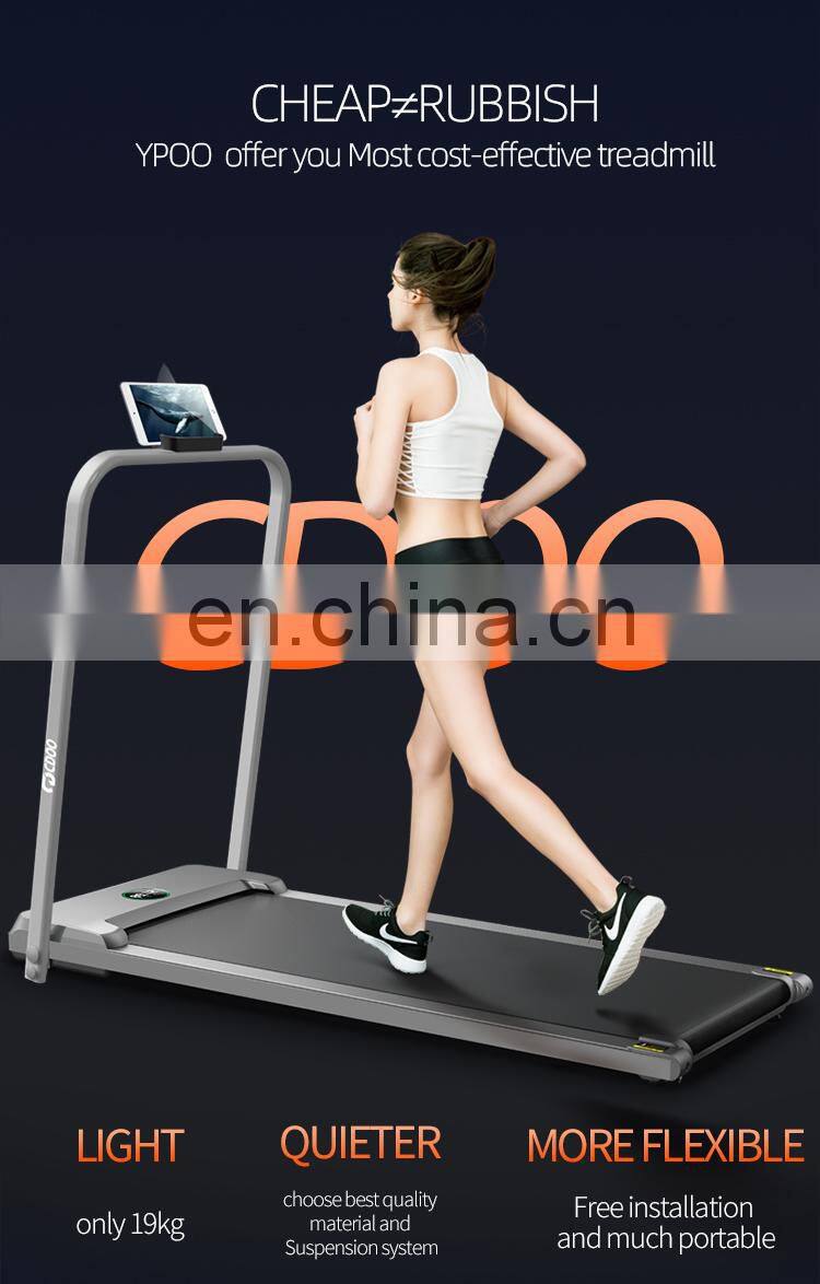 YPOO cheap mini treadmill manufacture small home running machine walking pad