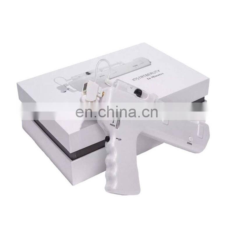 Portable salon use No Needle Beauty mesotherapy gun water injection jet peel injection mesotherapy gun