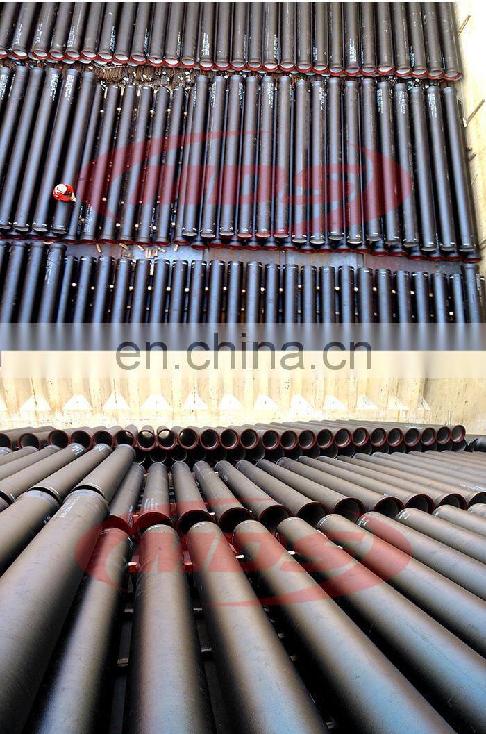8 inch ductile iron di tee water pipe class c40