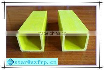 FRP fiberglass corrosion resistant square tube