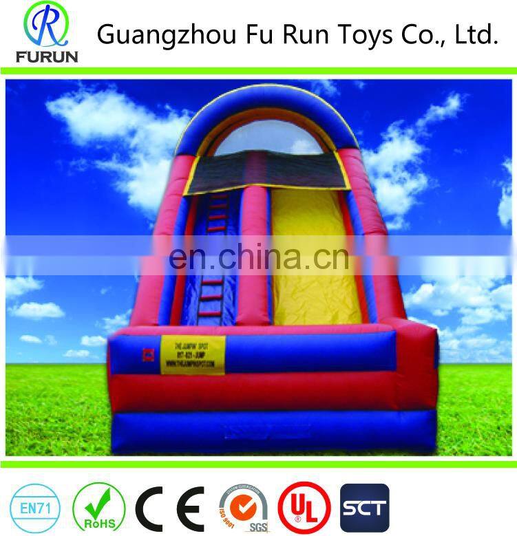 Two lane beautiful sea world animals slide inflatable toys for kids happy