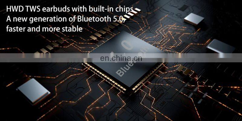 Earphone Earbuds In Ear Phone Headset Stereo Headphone TWS 5.0 Case Mobile TWS