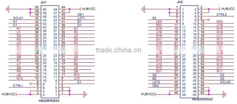 NOVASTAR HUB75 MRV300 NOVA LED receiving card