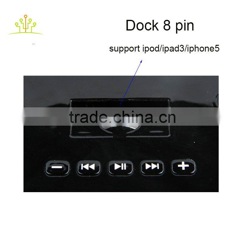 speaker /bluetooth speaker box with fm,led alarm clock