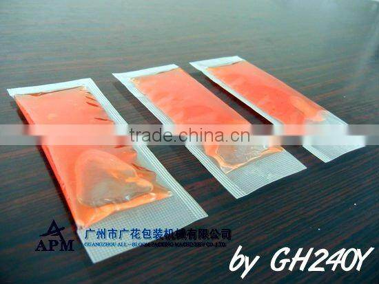 Tomato sauce/ketchup automatic packaging machine