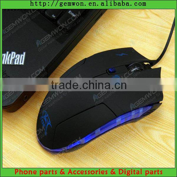 USB Optical Mouse X-62 for PC Laptop with blue light