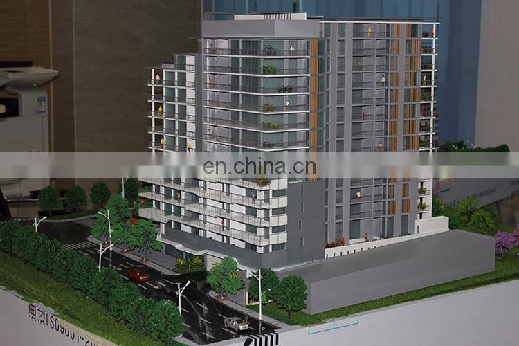 Miniature 3d model house plan ,architectural scale model maquette 3d