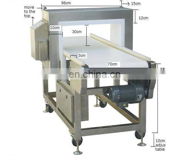 Liyi Price De Metales Profesional Food Grade Metal Detector Machine Conveyor Belt Food Industry Metale Detection