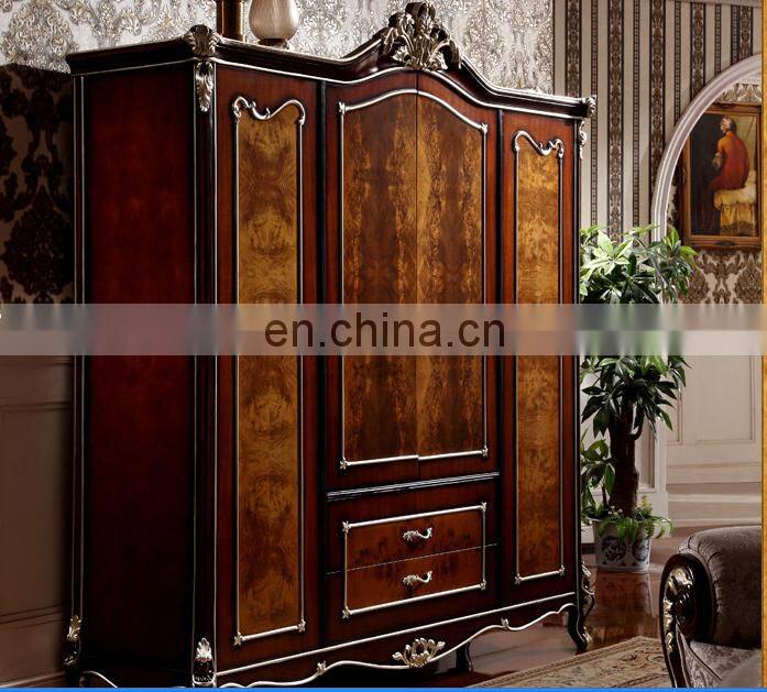 2021 European princess Solid wood classic sofa bed carved double beds design