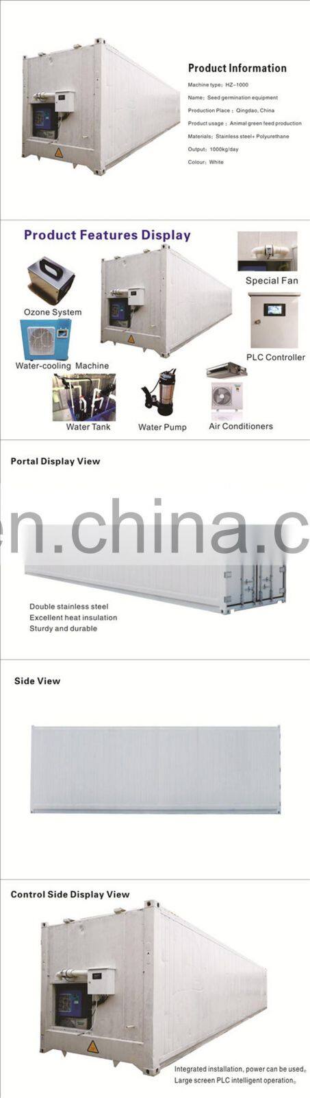 OrangeMech Automatic Hydroponic Fodder System For Cow Farm use with low cost