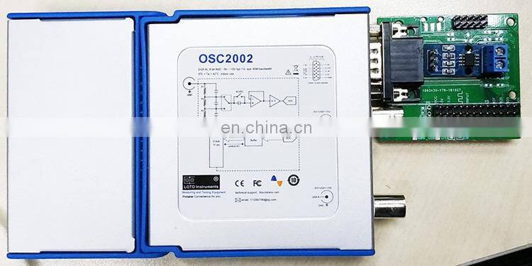 OSC2002 2 Channel 1GS/s Sampling Rate 50MHz Bandwidth Handheld USB Oscilloscope