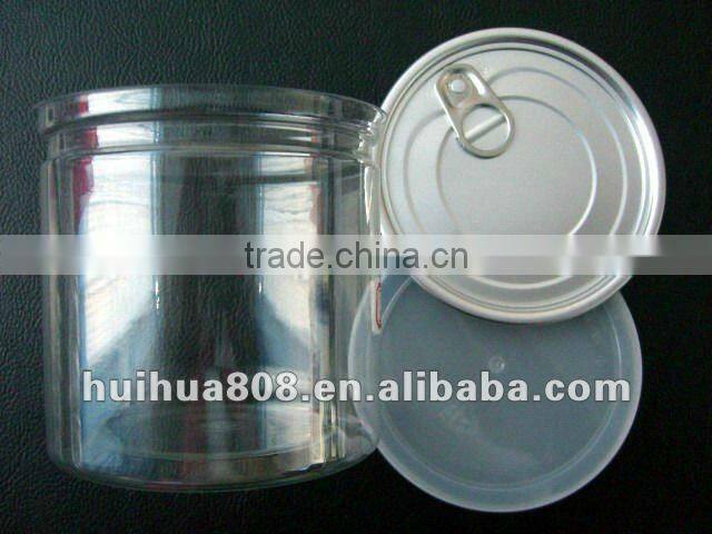 680 ml PET Easy open can for dried food
