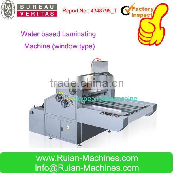 Water base film laminator machine for corrugated cardboard