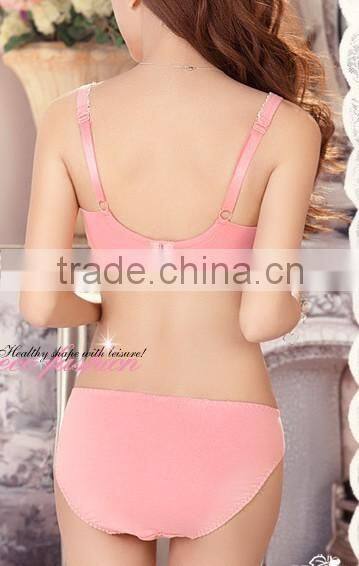 We Have Stocks Young Girls Breathrable Underwear Cotton Push Up Bra Set Lingerie For Winter/Autumn 150set/Lot