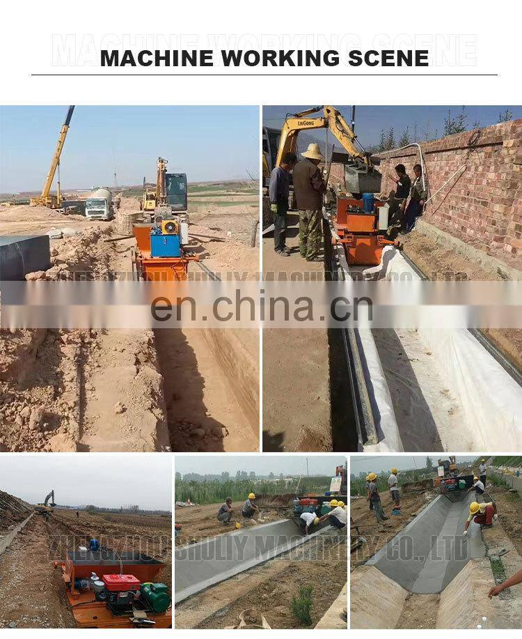 Automatic Water Canal  Drainage Ditch Forming Machine price drain forming machine