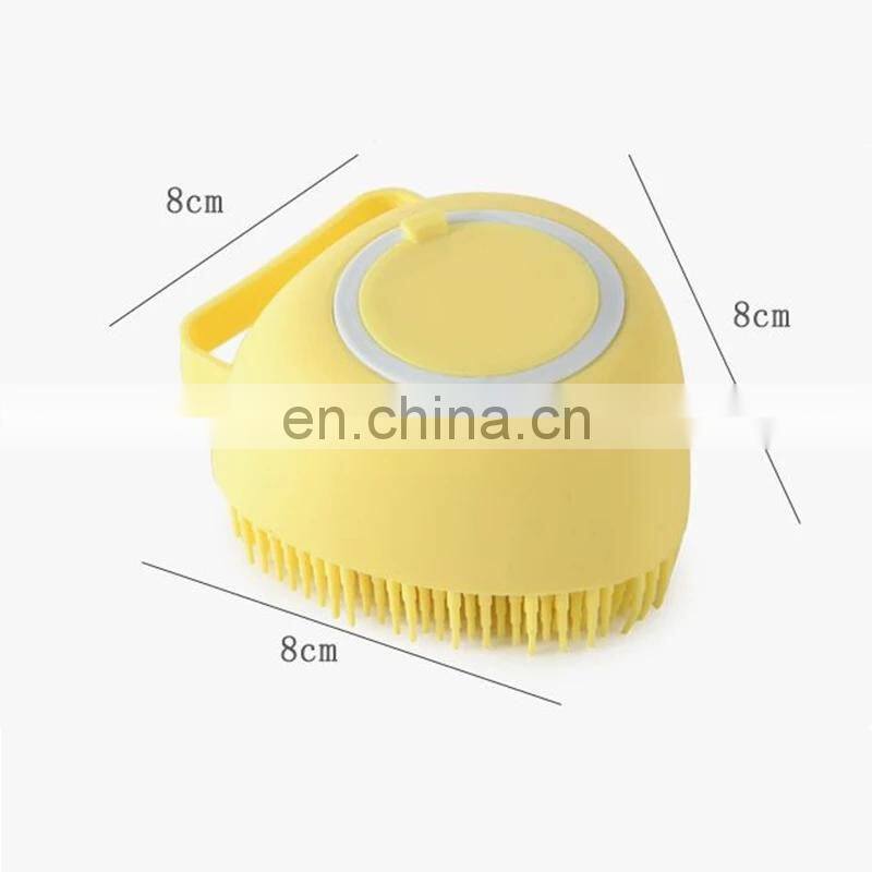 Pet Accessories For Dogs Shampoo Massager Brush Bathroom Puppy Cat Massage Comb Grooming Shower Brush For Bathing Soft Brushes
