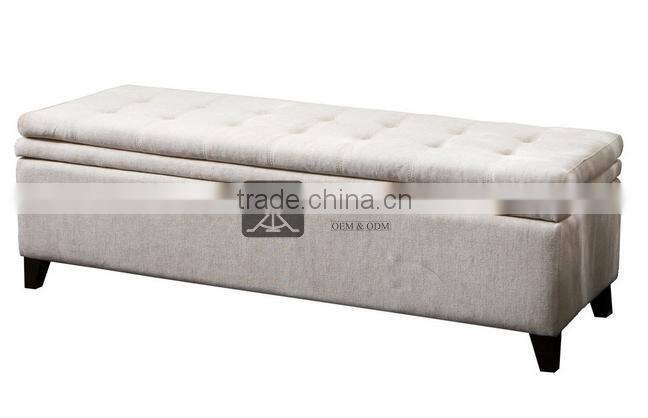 OT-021 Modern Hotel Room Storable Bed Bench