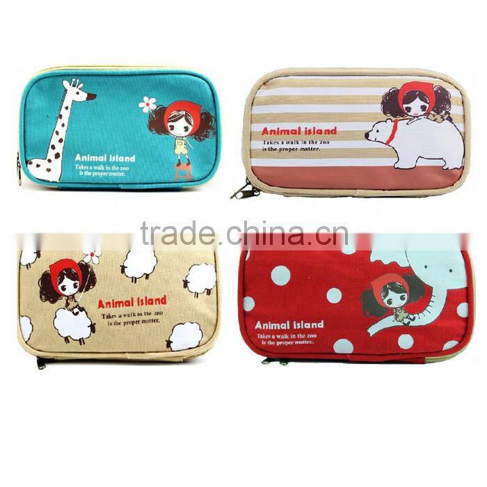 Mini Neoprene Sleeve Soft accessories bag pencil case