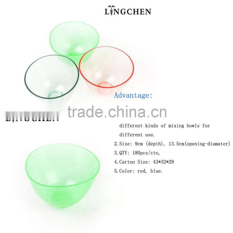 Dental Supplier Plastic Rubber Mixing Bowls