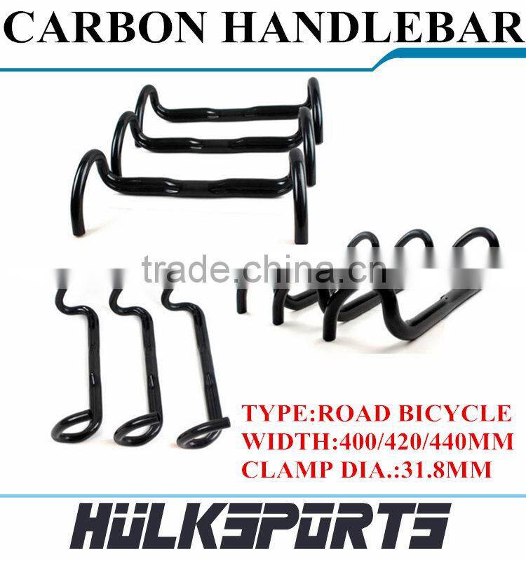 NEW Design Carbon handlebar Glossy Matte Surface 3K UD Carbon Bicycle Road Bicycle Handlebar