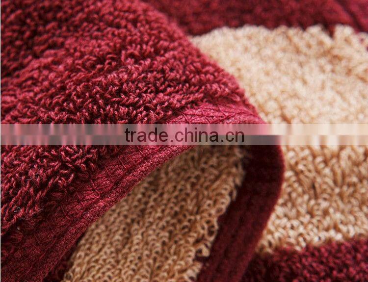 100% cotton yarn dyed sports towel