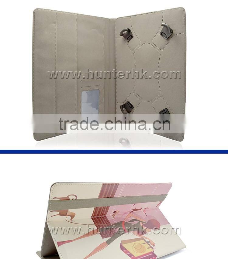 Customized Printed Design Tablet Case For 9-10 Inch