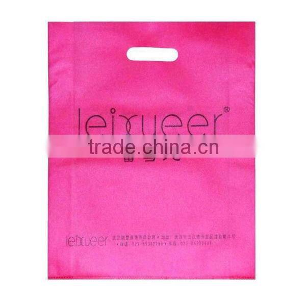FH Shopping Punch Handle Degradable Non Woven Bags