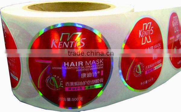 shampoo label packing