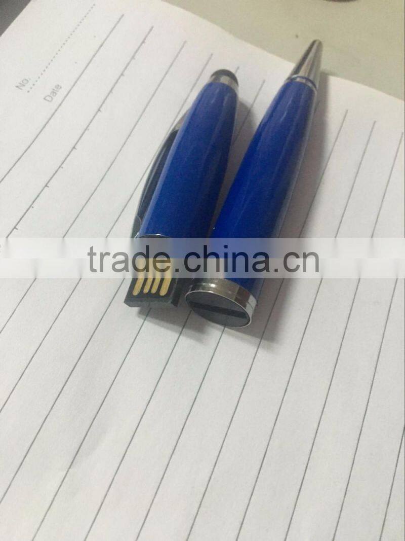 OEM Pendrive 2GB / 4GB / 8GB Metal Silver/blue 3 in 1 USB Pen Drive