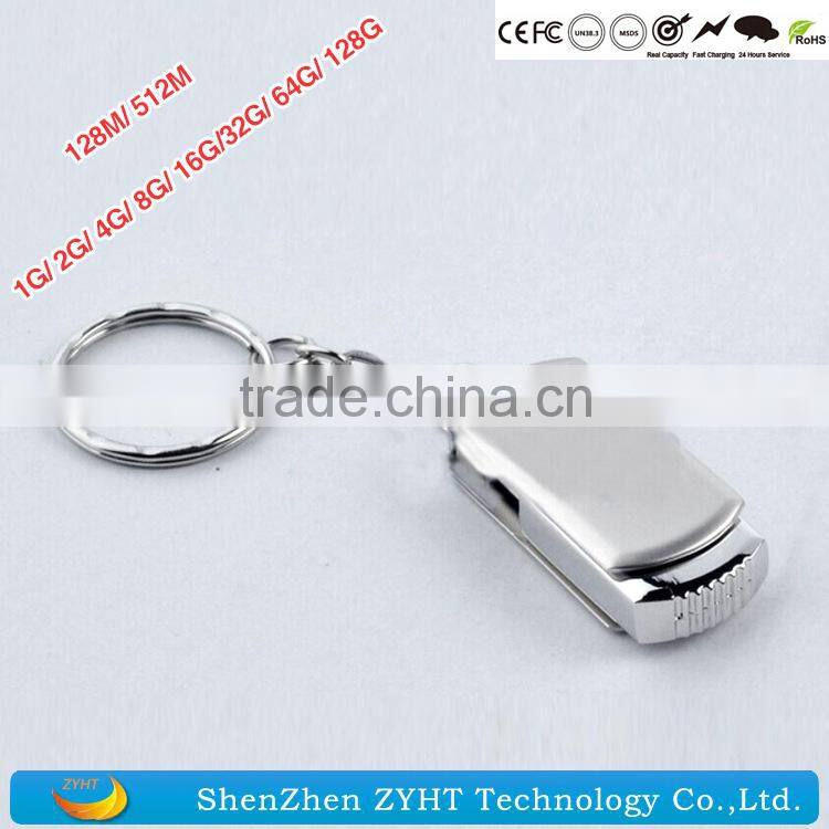 Most popolar 8gb Metal Swivel usb pendrive 2.0 Fatty USB Flash Drives