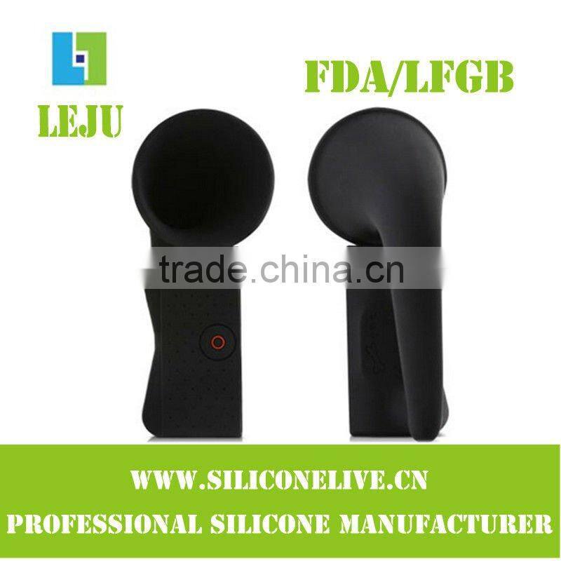 2012 promotion silicone mini speaker for iphone4/4s
