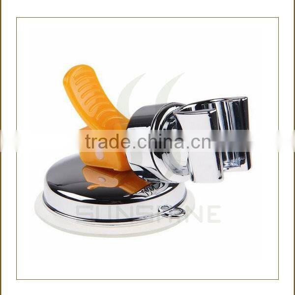 Quality Adjustable Attachable Rotatable Chromed Shower Head Holder Wall Suction Bracket SS5031