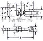 china stainless steel swivel rings