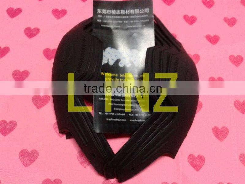 black Top quality TPU shoes Counters meet Reach standards size 46