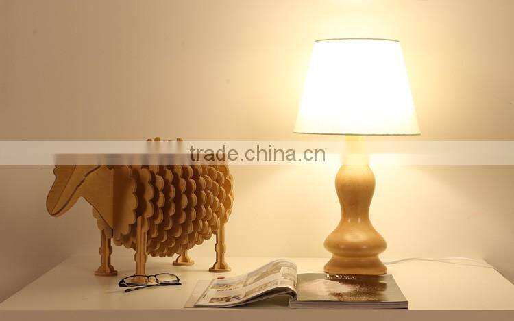 LED Wood table Light JK-879-16 LED Wood table lamp Wooden Led Table Lamp For Inn/hotel/home Decor